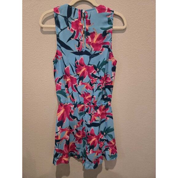 Show Me Your Mumu Riri Romper Sea Lilies Floral Women's Size L - Picture 6 of 8